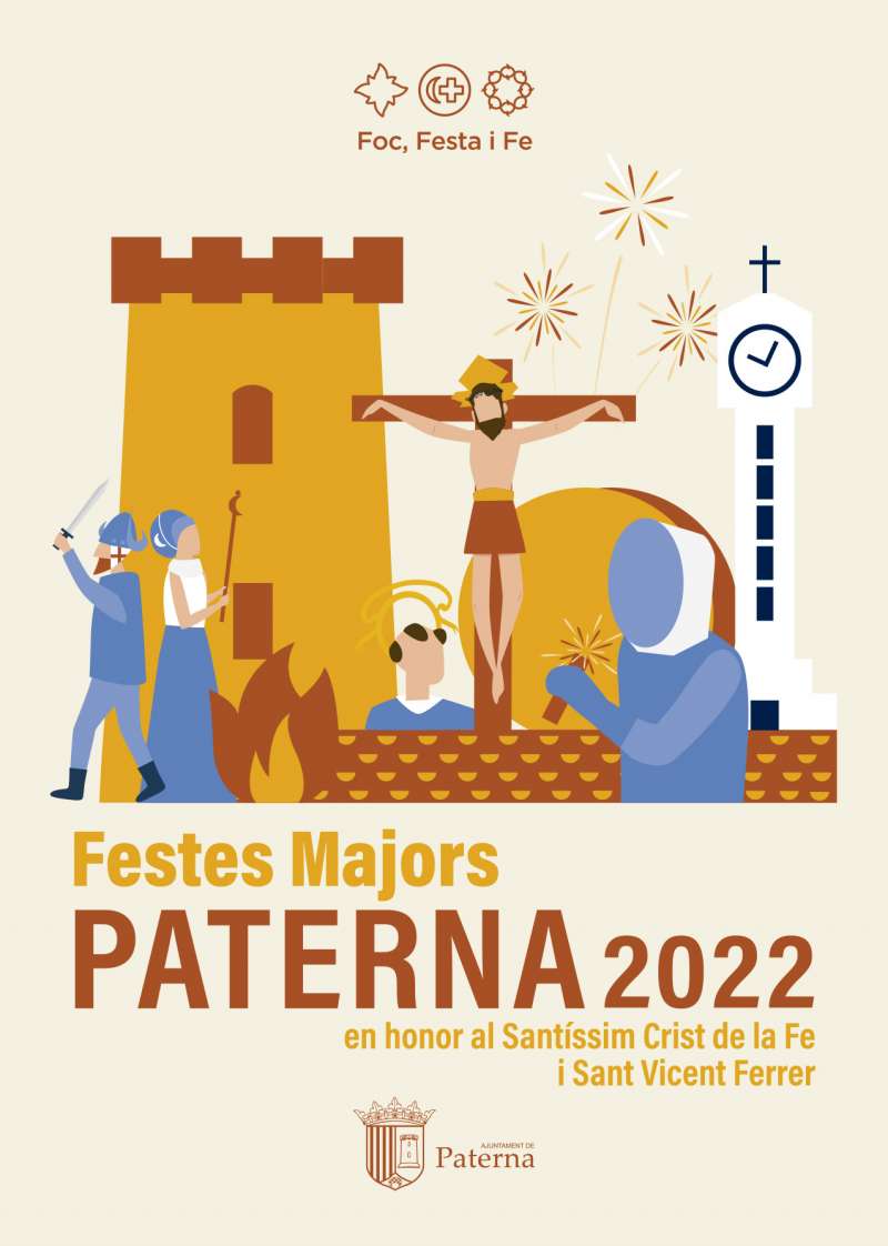 Fiestas mayores en honor al Santísimo Cristo de la Fe y San Vicente Ferrer 2022 Paterna